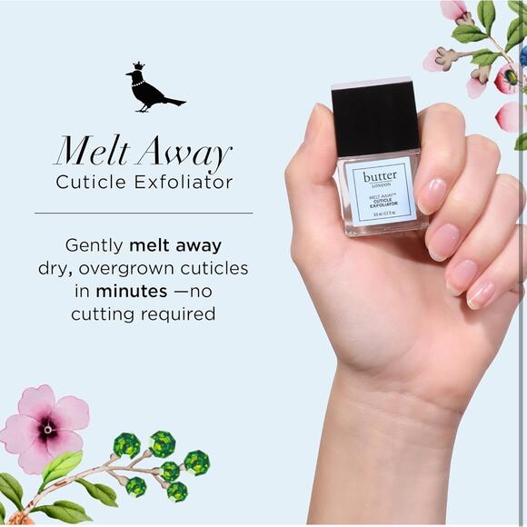 Butter London Cuticle Remover Liquid Exfoliator Melt Away 11 ml $22 - Picture 2 of 6